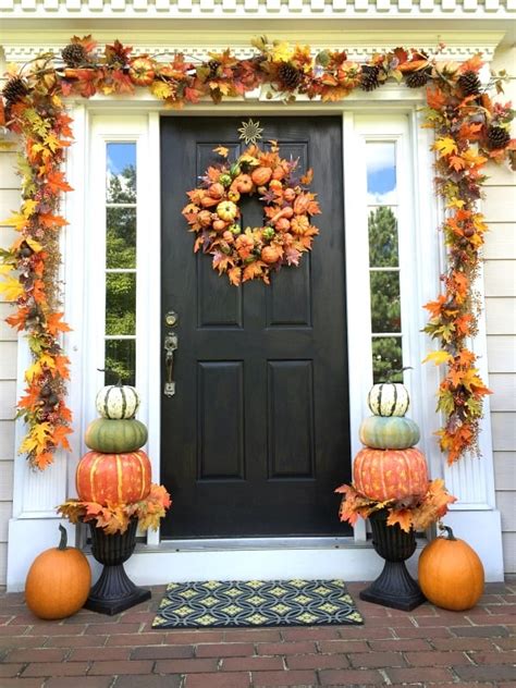 Check out our autumn decorations selection for the very best in unique or custom, handmade pieces from our ornaments & accents shops. Autumn Porch Decorating Ideas | Bright Bold and Beautiful