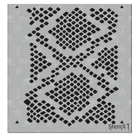 Stencil1 Snakeskin Small Repeat Pattern Stencil S1pa38s The Home Depot