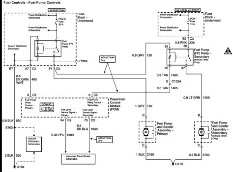 Diagram Chevy Silverado Fuel Pump Wiring Diagrams Mydiagramonline