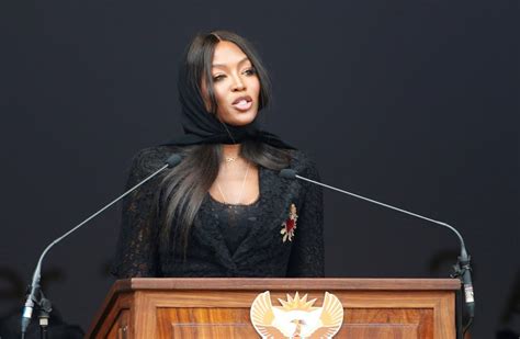 Naomi Campbell Cries As She Pays Tribute To Mamwinnie