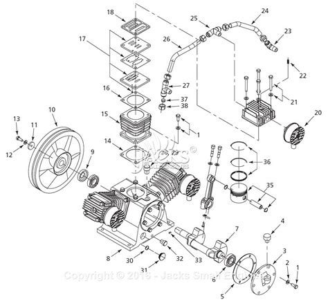 Campbell Hausfeld Akb Parts Diagram For Pump Parts