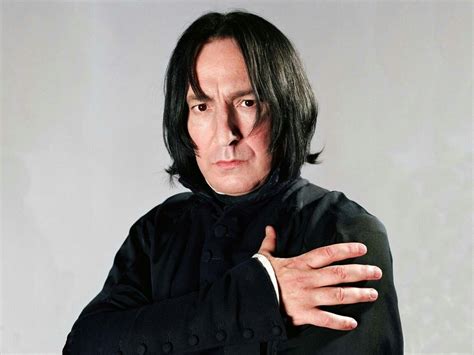 Alan Rickman As Severus Snape Harry Potter