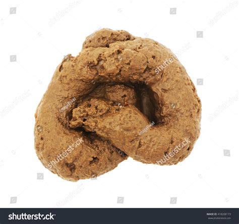 Pile Of Poop On A White Background Stock Photo 418208173 Shutterstock
