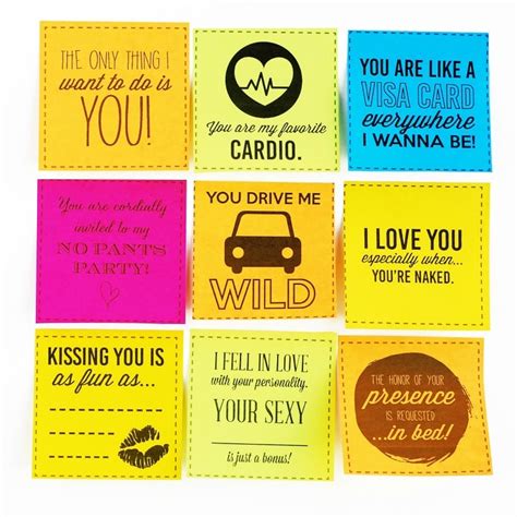 Sexy Sticky Notes For Your Spouse From The Dating Divas