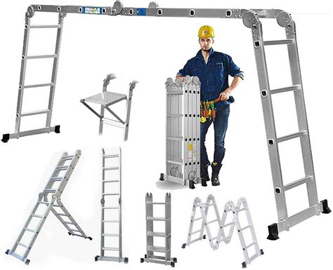 Multi Purpose Combination Ladder 47m 155ft Foldable Step Ladders