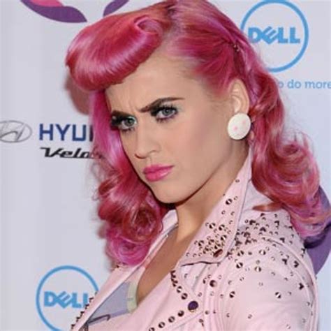 The Hot Pink Suicide Roll Best Katy Perry Hairstyles