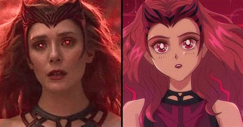 Mexican Artist Brenni Murasaki Recreating Characters In Anime Style