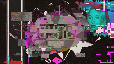 Glitch Art Abstract Cyberpunk Wallpapers Hd Desktop And Mobile