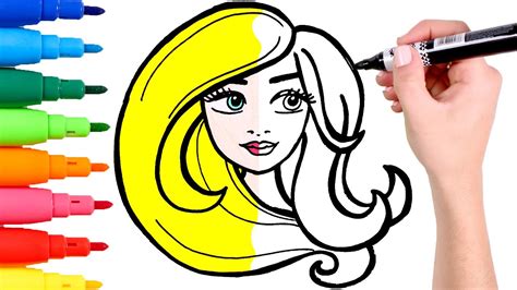 Top 56 Imagen Dibujos De Barbie Para Colorear Thptnganamst Edu Vn