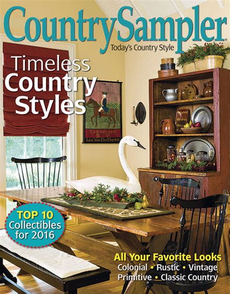 Country Sampler Magazine Country Sampler Magazine Subscription