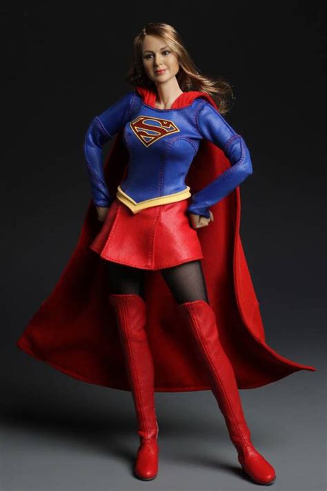 Toyhaven Five Star 1 6 Scale Super Girl 12 Inch Female Figure Melissa Benoist From Tv Supergirl