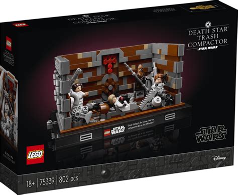 Lego Star Wars 75339 Death Star Trash Compactor Unveiled