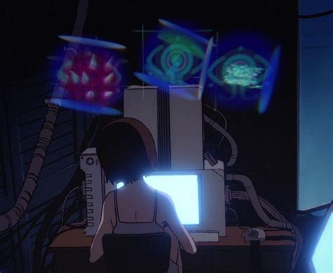 Serial Experiments Lain Retro Waves 90s Anime Visual Art