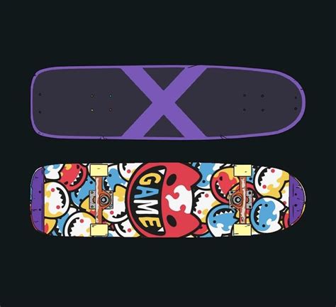 Miya Chinen Skate Board Design In 2021 Skateboard Design Anime