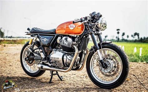 Complete kit to turn your bullet into a vintage british cafe racer. Royal Enfield Interceptor 650 Modified Into Cafe Racer ...