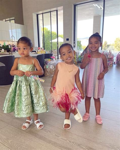 Kim Kardashian Shares Silly Photos Of Her Daughter Chicago With Nieces