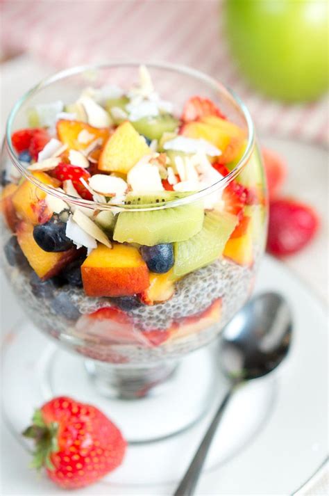 Fruit Chia Pudding Parfait Delicious Meets Healthy