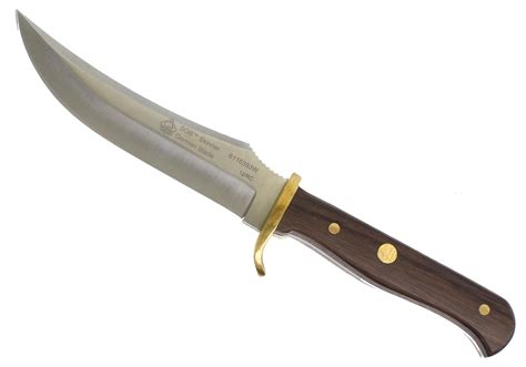 Puma Sgb Skinner Wood Hunting Knife With Ballistic Nylonleather Sheath