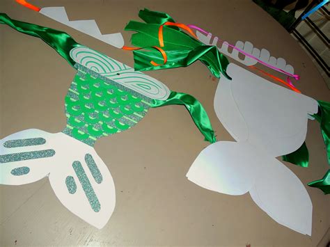 Diy Mermaid Tails For Kids Birthday Partiesribboncardboardstaples