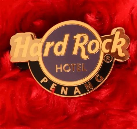 Hard Rock Cafe Pin Penang Hotel Logo Classic City Logo Hat Lapel 15 99 Picclick