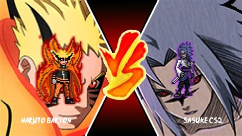 Naruto Baryon Vs Sasuke Cs2 Naruto Mugen Battle Exagear Android