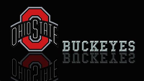 Buckeyes Ohio State In Black Background Hd Ohio State Wallpapers Hd