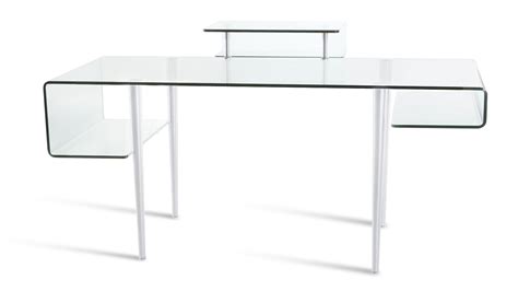 Coaster furniture caraway clear desk and chair set. Clear Glass Desk Coaster 801504 Sawhorse Writing With Top ...