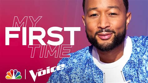 Watch Nbc Web Exclusive My First Time With John Legend Nbcs The Voice