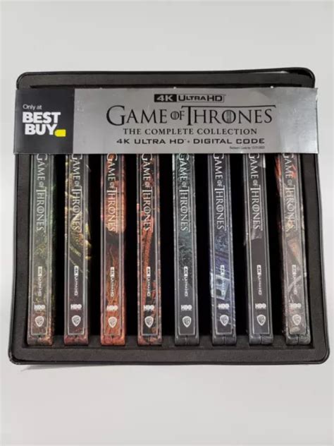 Game Of Thrones Complete Series Steelbook Edition 4k Ultra Hd