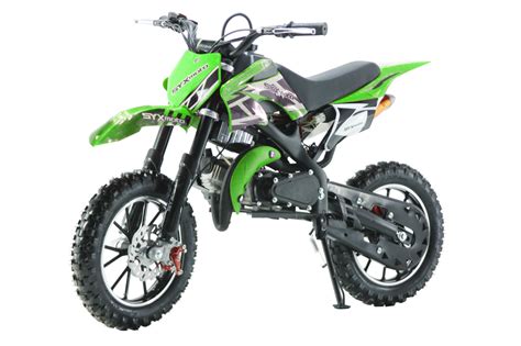 Syx Moto Holeshot Es 50cc Electric Startpull Start Mini Dirt Bike Gr
