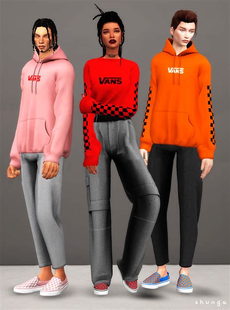 Sims 4 Best Vans Cc For Sneakers And Shirts All Free Fandomspot