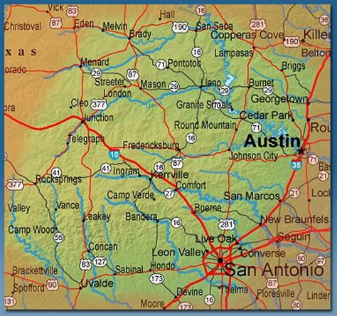 Texas Hill Country Travel Best Hill Country Travel Site Texas Hill