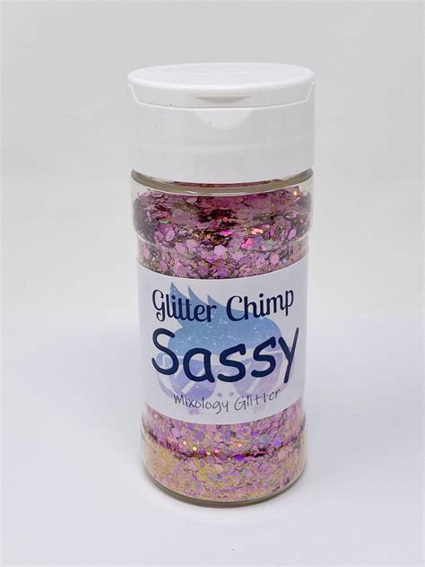 Sassy Mixology Glitter Glitter Chimp