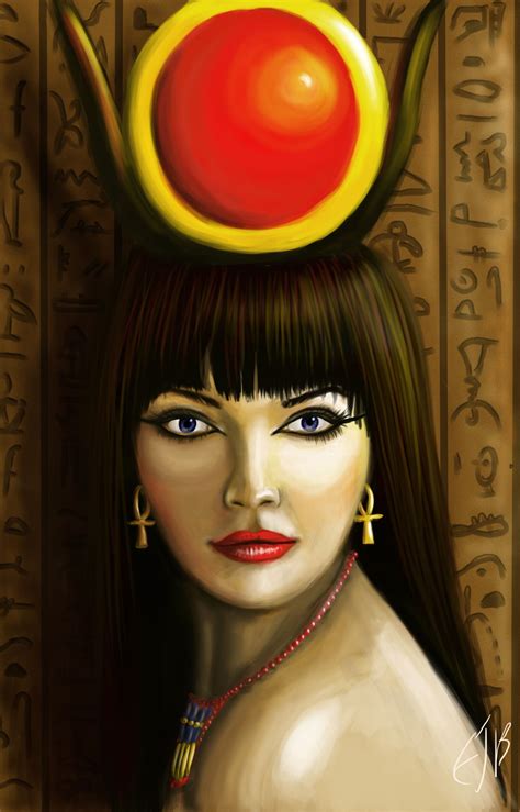Hathor Egyptian Goddess Of Joy Love Beauty Femininity Foreign