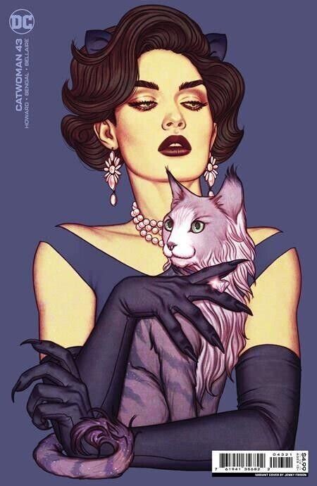 Catwoman 43 Jenny Frison Variant Comic Book 2022 Dc Comic Books