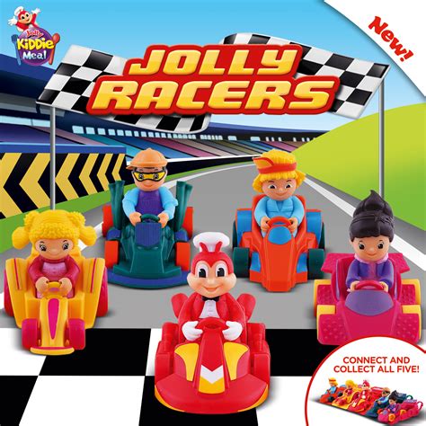 New Kiddie Meal Toy Set Lets Kids Race With Jollibee And Friends