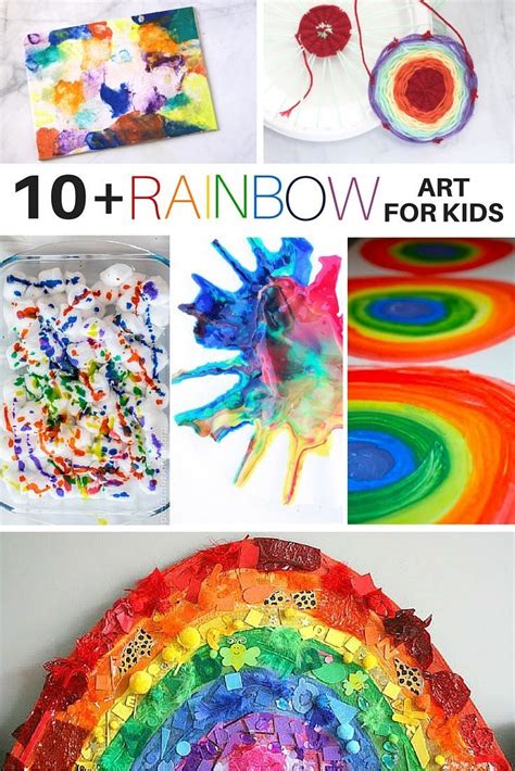 10 Rainbow Art Activities For Kids ⋆ Sugar Spice And Glitter Art