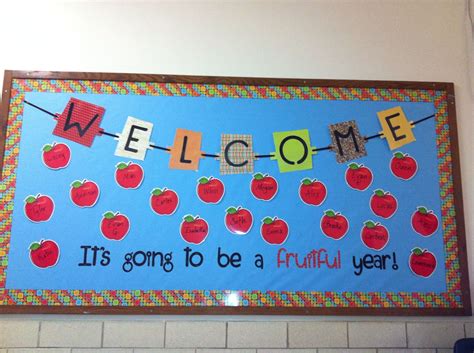 Bulletin Boards For The Beginning Of The School Year School Walls