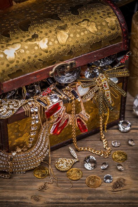 Open Treasure Chest Stock Photo Containing Box And Chest Beauty
