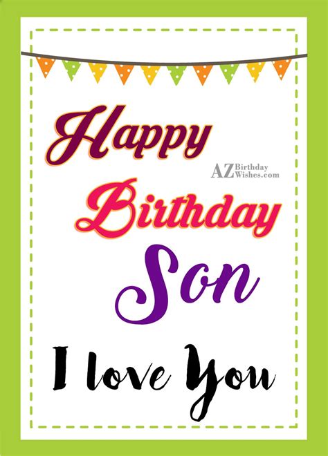 Birthday Wishes For Son Page 2