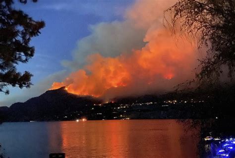 Any existing fires limited to smoldering in deep, drier layers. Hundreds to endure another sleepless night as Penticton wildfire continues to grow - The Golden Star