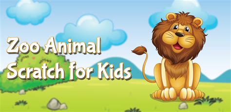 Kids Animals Scratch Game Amazing Wild Animal Adventure Scratch Off