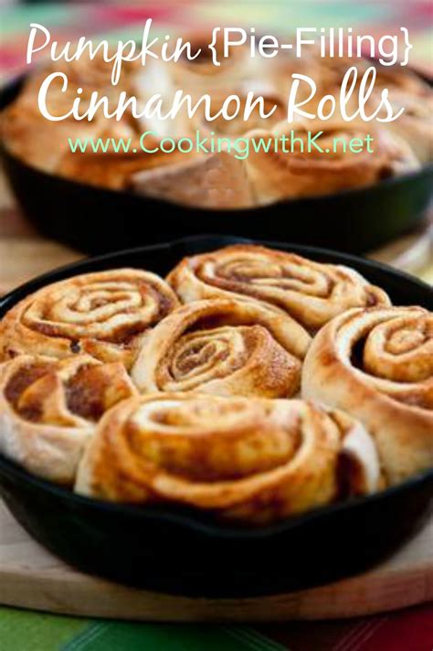 Easiest Pumpkin Filled Cinnamon Rolls With Brown Butter Frosting The