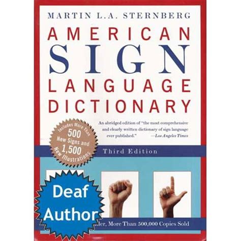 Cicso Independent American Sign Language Dictionary Soft Cover