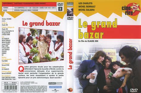 Jaquette DVD de Le grand bazar Cinéma Passion