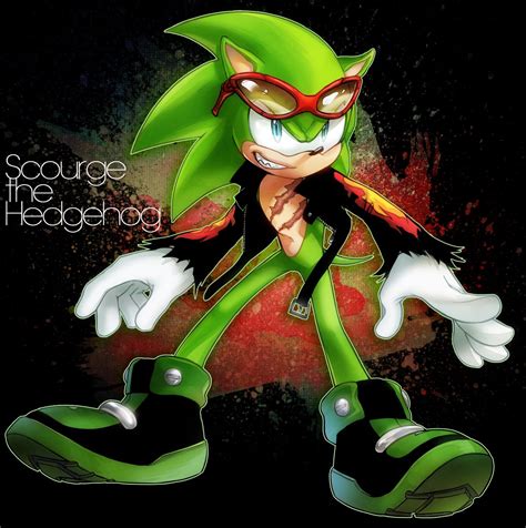 I Think Scourge Is Just Secretly Manic And Can T Tell Sonic Because Of