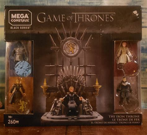Mega Construx Game Of Thrones Black Series The Iron Throne Pack