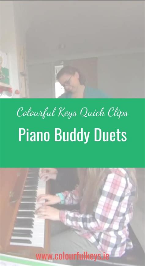 ckqc011 playing duets to work on listening skills colourful keys piano teaching music