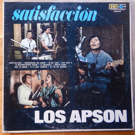 Los Apson Satisfacción 1975 Vinyl Discogs