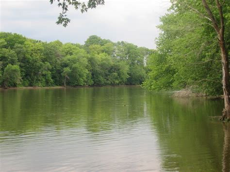 Rockton Il Hononegah Forest Preserve Looking Out At Rock River Photo